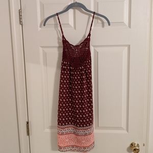 LA Hearts sundress w/crochet top